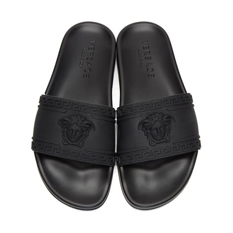 versace sleeper|Versace slides for men.